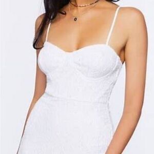 Sweetheart White Lace Forever 21 Dress